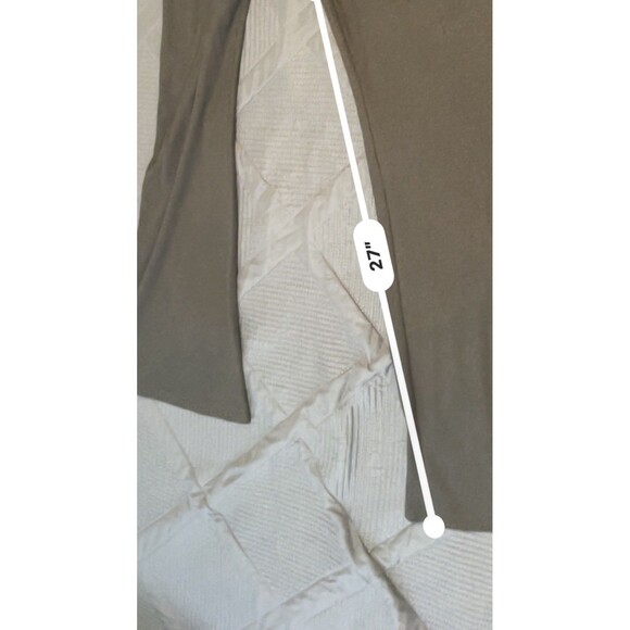 No Boundaries Pants Knit Stretch Flare Bottom High Waist Black Women’s Size L - Picture 7 of 9